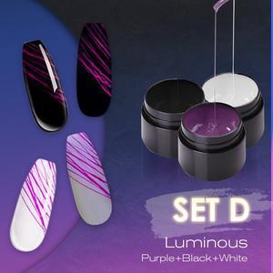 Luminous Nail Art Spider Celestique Glow