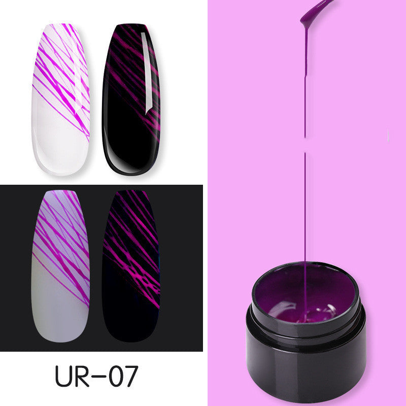 Luminous Nail Art Spider Celestique Glow