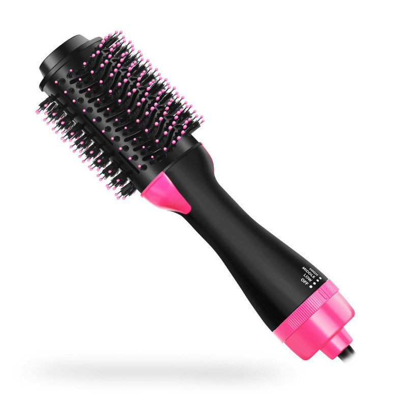 3-in-1 Hair Dryer, Straightener & Hair Curler Brush Celestique Glow