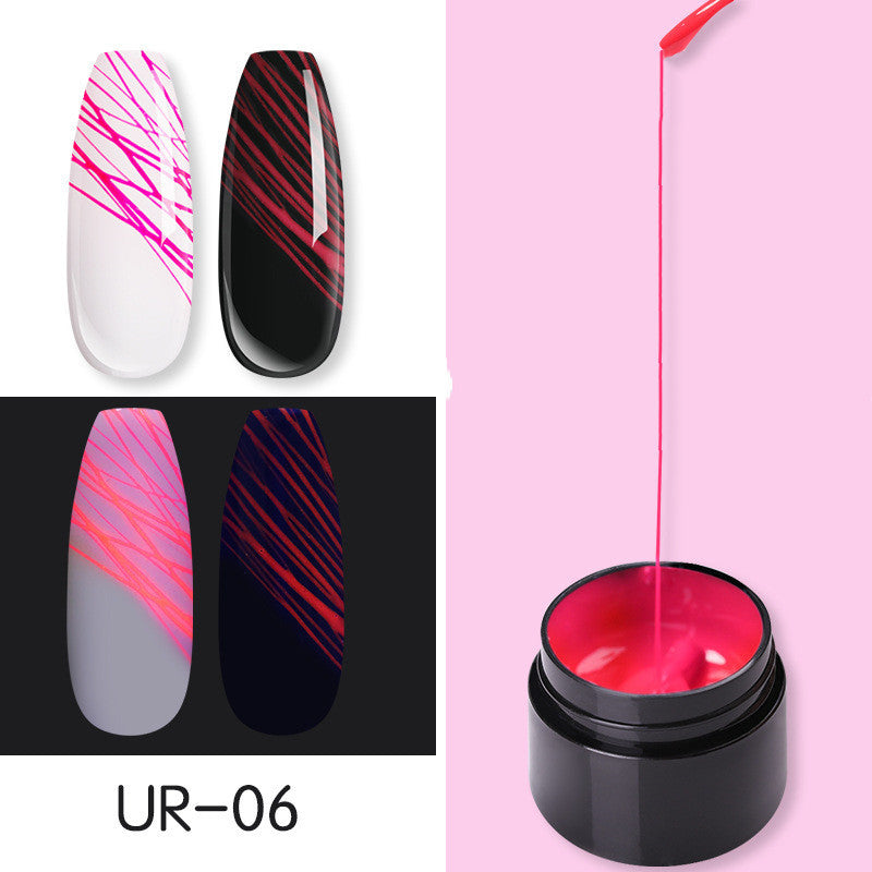 Luminous Nail Art Spider Celestique Glow
