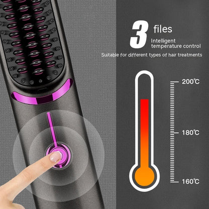 Wireless Cordless Hair Brush - Celestique Glow