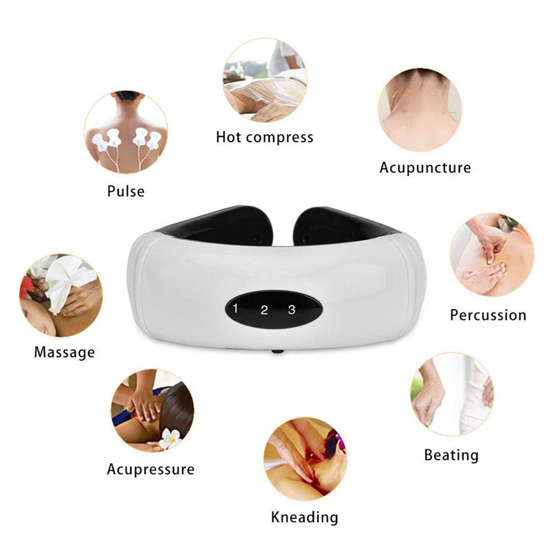 Electric Neck Massager Celestique Glow