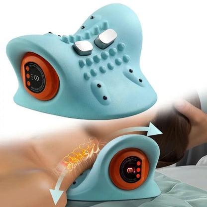 Cervical Spine Relief Massage Pillow - Celestique Glow