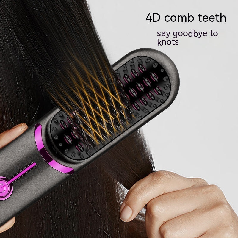 Wireless Cordless Hair Brush - Celestique Glow