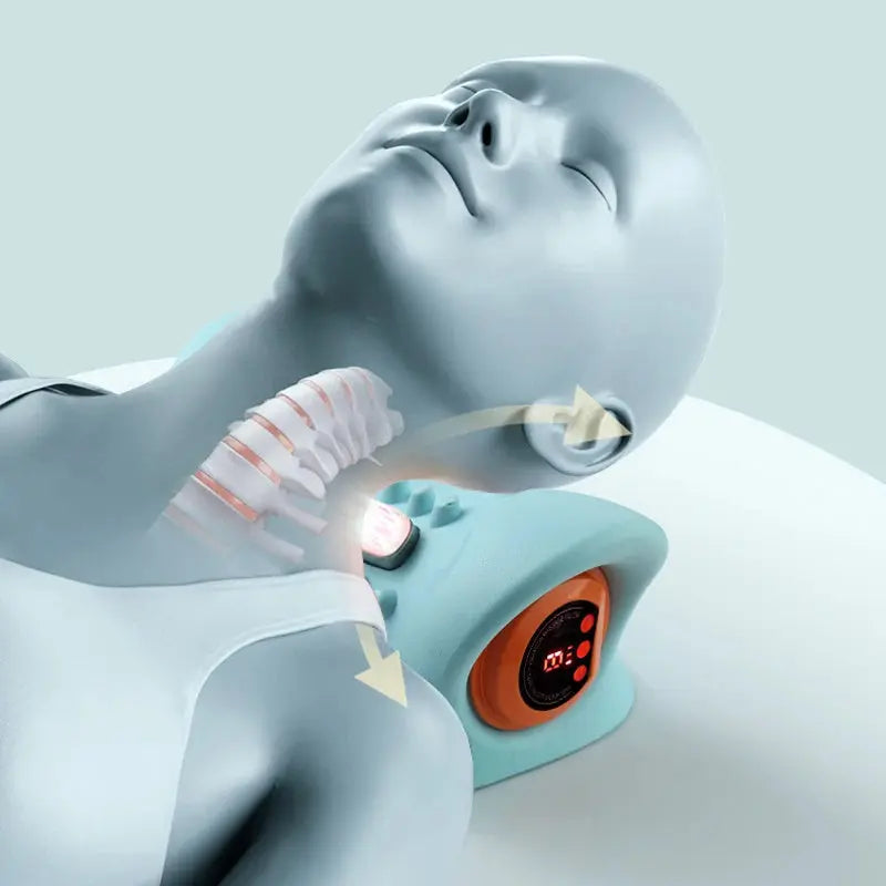 Cervical Spine Relief Massage Pillow Celestique Glow