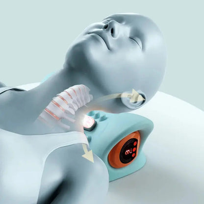 Cervical Spine Relief Massage Pillow Celestique Glow