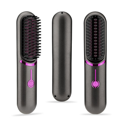 Wireless Cordless Hair Brush - Celestique Glow