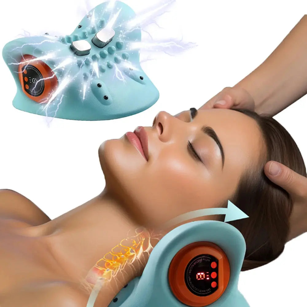 Cervical Spine Relief Massage Pillow Celestique Glow