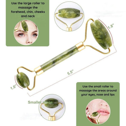 Jade Face Massage Roller - Celestique Glow